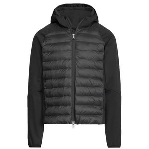 Veste d'hiver chaude en duvet de canard pour hommes Manteau bouffant hybride à capuche épais et personnalisé Vestes matelassées veste pour hommes - Product Image 3