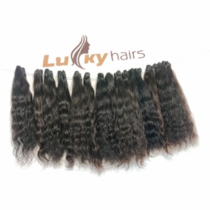 Vente en gros Cutie Wave Natural Afro Styles Extensions de cheveux humains alignés avec des cuticules vietnamiennes et indiennes vierges brutes des vendeurs - Product Image 3