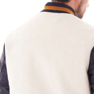 Chaqueta Universitaria de Lona Personalizada de Alta Calidad, Transpirable, de Secado Rápido, con Logotipo Personalizado, para Hombre - Chaqueta de Invierno Personalizada - Product Image 5