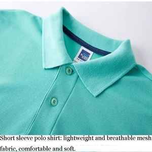 Diseño libre Colores surtidos y tamaños Uniforme de piqué Polo personalizado Polo Golf Niños Polo Logotipo personalizado - Product Image 2