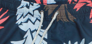 กางเกงขาสั้นชายหาดแบบตาข่ายสำหรับผู้ชายกางเกงขาสั้นเล่นเซิร์ฟบอร์ดกางเกงขาสั้นมีลายพิมพ์ DP - Product Image 3