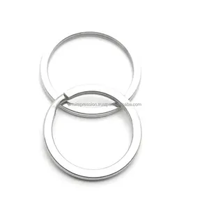 Металлический алюминиевый пользовательский размер и цвет различных дизайнерских ключей оптом по оптовым ценам и персонализированные кольца для ключей круглой формы 2024