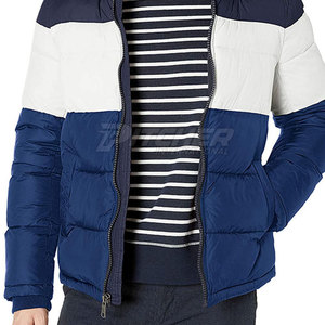 Wholesale Custom Logo Hooded Winter <b>Men</b> Puffer <b>Jacket</b> Waterproof Windproof <b>Lightweight</b> Outdoor Use - Product Image 5