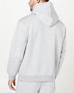 Sweat à capuche homme automne-hiver 100 % coton molletonné, imprimé personnalisé, poche décorative, écologique, coupe ample, grandes tailles, streetwear - Product Image 2