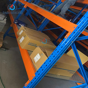 Étagères industrielles sans boulons, rayonnages de stockage pour entrepôt, rayonnages à palettes <span class=keywords><strong>en</strong></span> acier, rayonnages d'entrepôt, Guangzhou - Product Image 6
