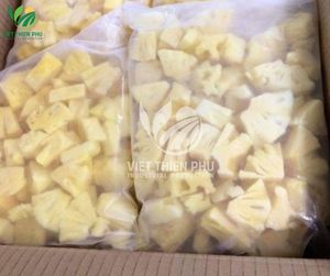 Envase al vacío de agua preservada IQF para importadores mayoristas, VIET THIEN, trozos de piña congelada orgánica premium a granel, - Product Image 5