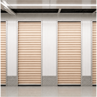 Volet de rangement enroulable en acier, orange clair, haute qualité, prix usine, pour casier de stockage autonome, couloirs étroits, entrepôt, atelier