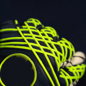 Gants de gardien de but en cuir, surface à adhérence lisse, respirants, design réglable, couverture complète des doigts, fermeture à boucle et crochet, compétences - Product Image 6