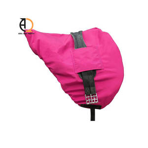 Housse de selle d'équitation personnalisée en usine, durable, imperméable, doublée de polaire, pour produits équestres - Product Image 6