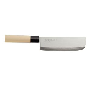 Couteau japonais Nakiri noir HENDI 290 mm, couteau de cuisine de grande taille - Product Image 1