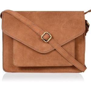 Sac à bandoulière classique en cuir de vache véritable pour femme, sac à main souple à grain de galets pour tous les jours - Product Image 4