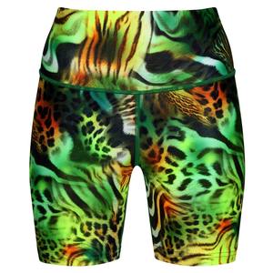 Vente en gros Meilleure vente 100% Nylon Taille mi-haute Respirant Brodé Ajustement confortable Ourlet inférieur entièrement imprimé par sublimation Vêtements de sport pour femmes - Product Image 1