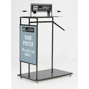 Espositore in Acciaio per Punti Vendita, Accessorio Essenziale per Merchandising Promozionale - Product Image 2