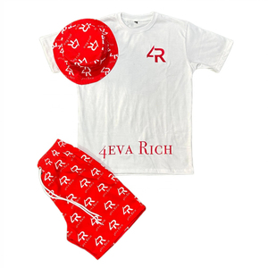 Conjunto de Shorts Casuales de Verano para Hombre con Camiseta de Manga Corta, Diseño 3D, 100% Algodón, Secado Rápido, Traje Deportivo de 2 Piezas - Product Image 1