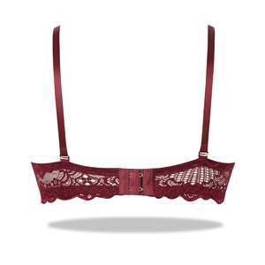 Conjunto de sujetador y bragas con relleno de malvavisco negro - Product Image 5