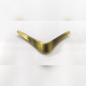 Soportes de Patas de Muebles en Forma de V de Lujo, Soporte de Metal para Gabinete y Sofá, Montaje con Perilla, Negro, Dorado, Antiguo, Fabricante Mayorista - Product Image 4