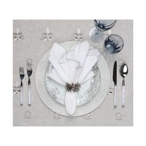 Ensemble de serviettes de table portables personnalisables en coton 100% de haute qualité, douces, plus épaisses, écologiques, zéro déchet pour la maison, le restaurant, les fêtes - Product Image 6