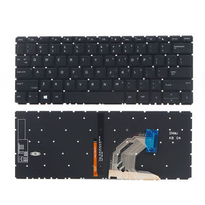 คีย์บอร์ดแล็ปท็อปพร้อมไฟด้านหลังสำหรับ G6 HP <span class=keywords><strong>Probook</strong></span> 430 435 G6 - Product Image 2