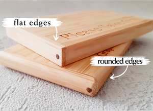 Modern Style Wooden <b>Card</b> Holder <b>Wallet</b> Handmade Solid Wood Case for Credit, Debit & ID <b>Cards</b> - Product Image 3