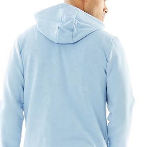 Sweat à capuche décontracté en coton mélangé pour hommes avec cordon de serrage réglable Sweat à capuche de sport léger pour hommes pour la course et la gym - Product Image 5