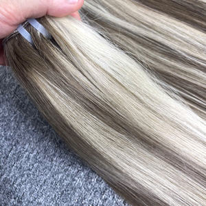 Extensions de cheveux humains vietnamiens droits naturels personnalisés en couleur piano - Product Image 4