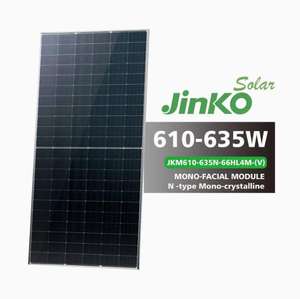 JINKO โรงไฟฟ้าพลังงานแสงอาทิตย์ประสิทธิภาพสูง JINKO 66hl5m-Bdv เสือนีโอ N-Type 610-635W แผงเซลล์แสงอาทิตย์สำหรับ<span class=keywords><strong>บ้าน</strong></span> - Product Image 1