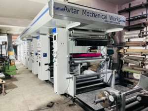 Indian Fully Automated Rotogravure Printing Machine available in Rwanda make in India reliable <b>heavy</b> <b>duty</b> - Product Image 5