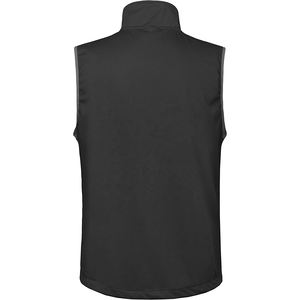 OEM Gilet Softshell pour hommes léger hiver col montant High Street Style coupe-vent sans manches avec logo avant - Product Image 4