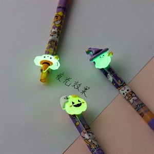 Patrón <span class=keywords><strong>de</strong></span> Halloween lindo Push Pen resina dibujos animados en forma <span class=keywords><strong>de</strong></span> alivio del estrés estudiante Premio caja ciega juguete - Product Image 2
