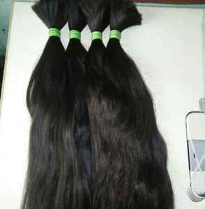 Cheveux humains vierges bruts non traités en gros, alignés sur les cuticules, cheveux humains indiens, vague d'eau, boucles - Product Image 3