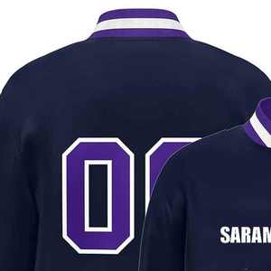 Chaquetas Bomber de Invierno para Hombre, de Lona con Botones de Béisbol, de Alta Calidad, Impermeables y Resistentes al Viento, Estilo Universitario - Product Image 5