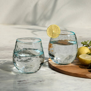 Nouvel arrivage de gobelets en verre vert aquatique pour fête - Product Image 4