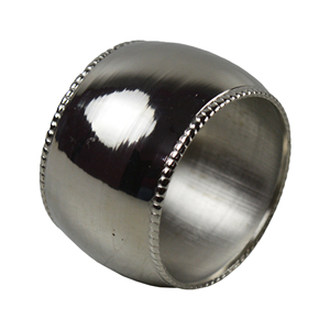 Argent brillant poli nouveauté concepteur métal rond de serviette porte-serviettes pour événement fête restauration décors Table à manger décors - Product Image 5