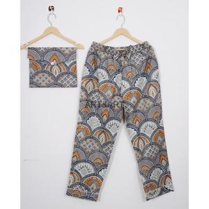 Conjuntos de pijama de algodón de alta calidad para damas Cómodo uso diario Transpirable de larga duración para ropa de dormir de talla grande para mujeres calientes - Product Image 3