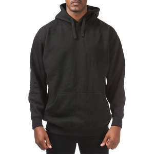 Sweats à capuche surdimensionnés de couleur unie pour hommes pull thermique d'hiver en polaire sweat élégant pull super lourd pour hommes à capuche - Product Image 6