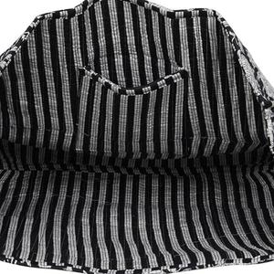 Sac fourre-tout en microfibre fait à la main motif de couleur unie broderie ouverte grand sac à main décontracté épaule Shopping Style indien couture - Product Image 3