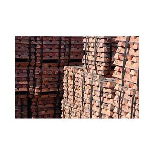 High Purity Pure 99.99% Brass <b>Ingots</b> Red Manufacturer Copper <b>Ingot</b> in Netherlands - Product Image 5
