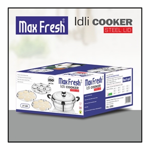 Casserole vapeur en acier inoxydable 6L à 3 niveaux pour cuisinière à gaz et à induction, écologique, lavage à la main uniquement - Product Image 6