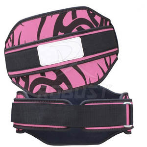 Ceinture de musculation en néoprène personnalisée avec logo OEM, soutien dorsal antidérapant, légère, double, pour la gym, le fitness et la sécurité - Product Image 4