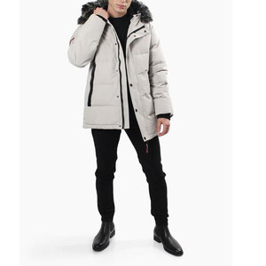 Parka ligera con cremallera para montar a caballo, chaqueta impermeable de estilo callejero para invierno, artículo fresco - Product Image 2