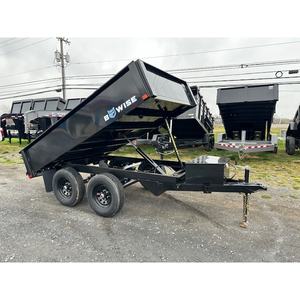 Remolque de Plataforma BWise 6 X 10, Nuevo Semirremolque con Puerta Abatible de 10K en Aleación de Aluminio y Acero - Product Image 5