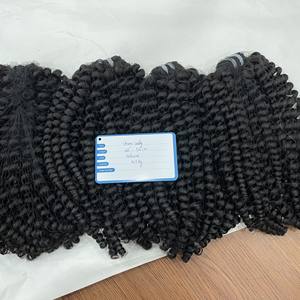 Paquetes de cabello rizado crudo al por mayor 100% cabello vietnamita sin procesar virgen Remy Color natural paquetes rizados extensiones de cabello humano - Product Image 4