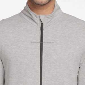 Vêtements Nardon pour hommes broderie personnalisée fermeture éclair coton polyester zippé polaire demi quart pull à fermeture éclair pour hommes à manches longues - Product Image 5