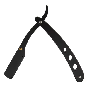 Nueva maquinilla de afeitar de una sola hoja de acero inoxidable de calidad Premium, maquinilla de afeitar profesional para salón - Product Image 5