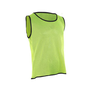Venta al por mayor numerado 100% poliéster malla fútbol entrenamiento deportes chaleco Baberos Pinnies para adultos y niños - Product Image 3
