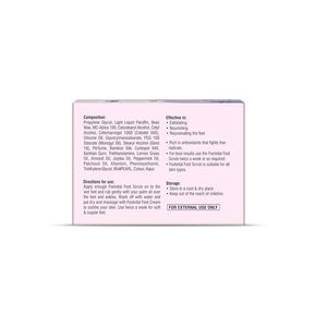 Gommage pour les pieds Footvital à l'huile d'amande douce pour éliminer les cellules mortes des pieds secs et calleux, adoucit les talons rugueux,-200gm - Product Image 2