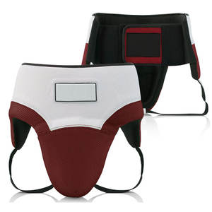 Protector Inguinal de Boxeo de Cuero para Hombre de Alta Calidad con Color y Logotipo Personalizados, Ropa Deportiva Protectora para Entrenamiento - Product Image 4