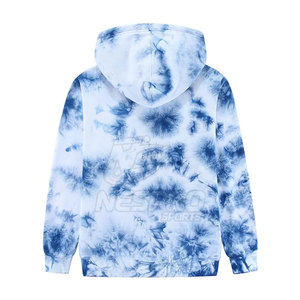 Vente en gros 100% coton hiver respirant tie dye sweats à capuche dernier style couleur unie personnalisé - Product Image 5