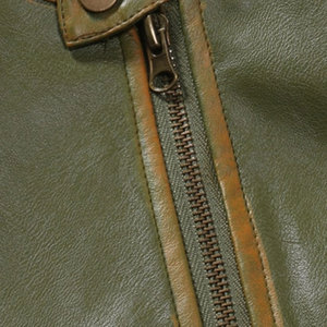 Meilleure mode de veste en cuir d'hiver coupe ajustée de qualité supérieure vêtements pour hommes veste en cuir décontractée - Product Image 6