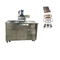 Machine de pressage semi-automatique manuelle pour poudre compacte et fard à paupières, pour laboratoire